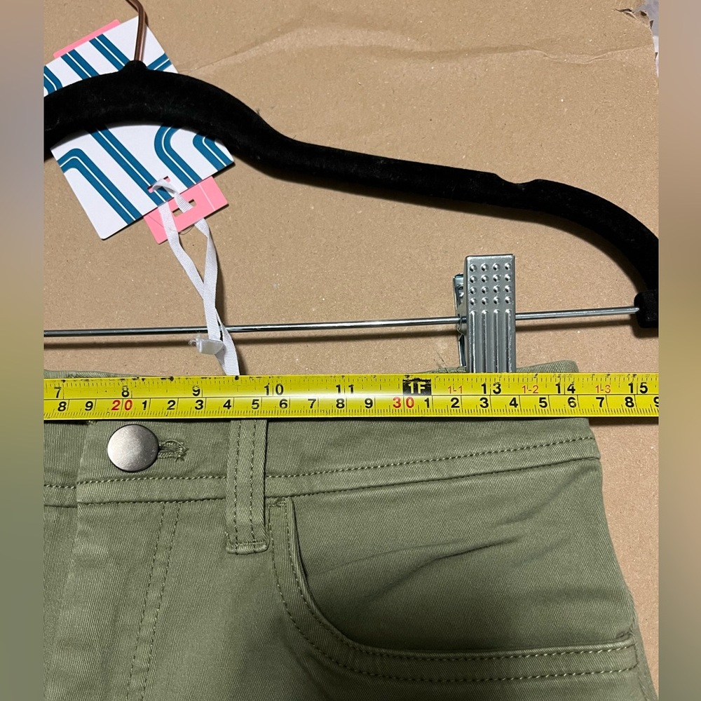 NWT Market & Spruce relaxed skinny stretch pants, green women’s sz 4 & 6 petite - Picture 14 of 16